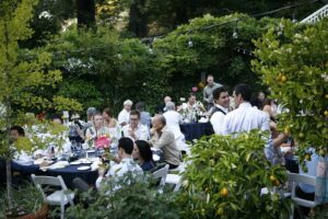 Garden wedding Inn at Occidental